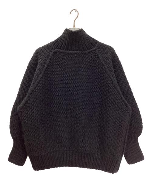 barbell object（バーベルオブジェクト）barbell object (バーベルオブジェクト) KANATA (カナタ) hn knit made by KANATA/プルオーバーハンドニット ブラック サイズ:FREEの古着・服飾アイテム