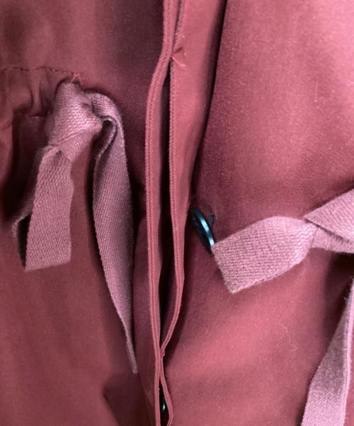 CLANE（クラネ）CLANE (クラネ) MILITARY LAYER BOA COAT/ミリタリーレイヤーボアコート レッド サイズ:2の古着・服飾アイテム