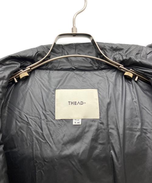 THEAD+（ジアディ）THEAD+ (ジアディ) 中綿コート ブラック サイズ:SIZE44の古着・服飾アイテム