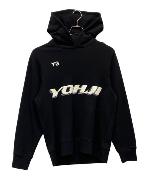 Y-3（ワイスリー）Y-3 (ワイスリー) GRAPHIC HOODIE ブラック サイズ:Sの古着・服飾アイテム