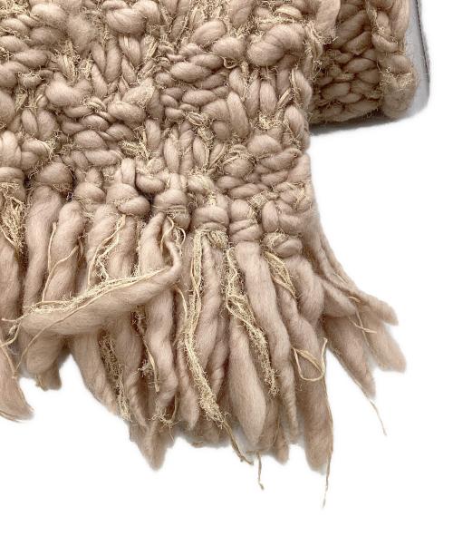 kota gushiken（コウタグシケン）kota gushiken (コウタグシケン) 大判マフラー ベージュの古着・服飾アイテム