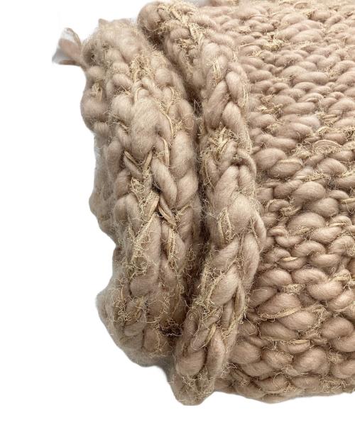 kota gushiken（コウタグシケン）kota gushiken (コウタグシケン) 大判マフラー ベージュの古着・服飾アイテム