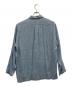 MARKAWARE (マーカウェア) HEMP SHIRTING COMFORT FIT OPEN COLLAR SHIRT スカイブルー サイズ:SIZE２：15000円