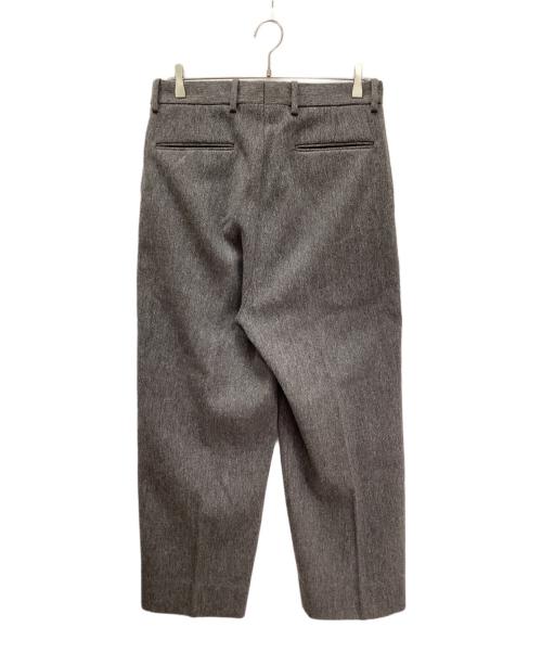 STEVEN ALAN（スティーブンアラン）STEVEN ALAN (スティーブンアラン) クッキークロス インツープリーツ ドレス トラウザーズ グレー サイズ:Mの古着・服飾アイテム