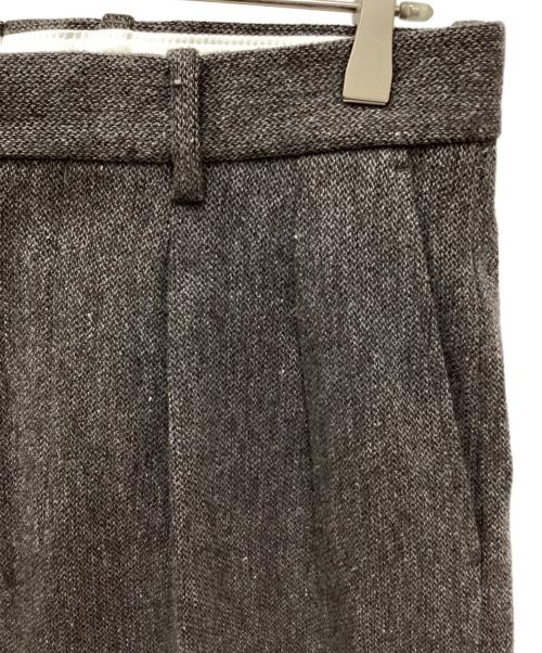STEVEN ALAN（スティーブンアラン）STEVEN ALAN (スティーブンアラン) クッキークロス インツープリーツ ドレス トラウザーズ グレー サイズ:Mの古着・服飾アイテム