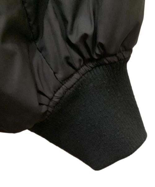 mizuiro-ind（ミズイロインド）mizuiro-ind (ミズイロインド) ワイドジップダウンブルゾン ブラック サイズ:freeの古着・服飾アイテム
