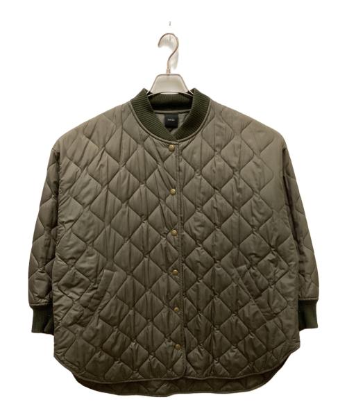 Spick and Span（スピック＆スパン）Spick and Span (スピック＆スパン) Peキルティングブルゾン カーキ サイズ:38の古着・服飾アイテム