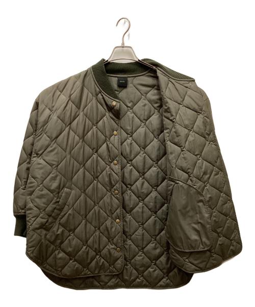 Spick and Span（スピック＆スパン）Spick and Span (スピック＆スパン) Peキルティングブルゾン カーキ サイズ:38の古着・服飾アイテム