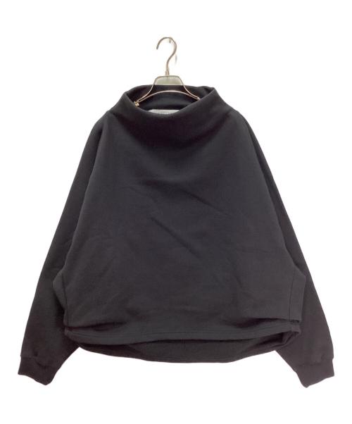 COGTHEBIGSMOKE（コグザビッグスモーク）COGTHEBIGSMOKE (コグザビッグスモーク) MELINA BOTTLE NECK SWEATS/メリーナボトルネックスウェット ブラック サイズ:1 未使用品の古着・服飾アイテム