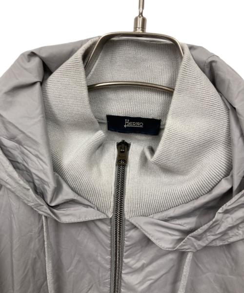 HERNO（ヘルノ）HERNO (ヘルノ) 切替パーカー グレー サイズ:52の古着・服飾アイテム