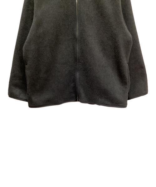 BLURHMS（ブラームス）BLURHMS (ブラームス) Pe/Silk Fleece ZIP Jacket/シルクフリースジップ ブラック サイズ:3の古着・服飾アイテム