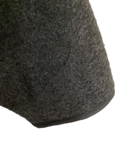 BLURHMS（ブラームス）BLURHMS (ブラームス) Pe/Silk Fleece ZIP Jacket/シルクフリースジップ ブラック サイズ:3の古着・服飾アイテム