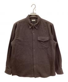 PHIGVEL MAKERS&CO（フィグベル）の古着「ウールBDシャツ」｜ブラウン