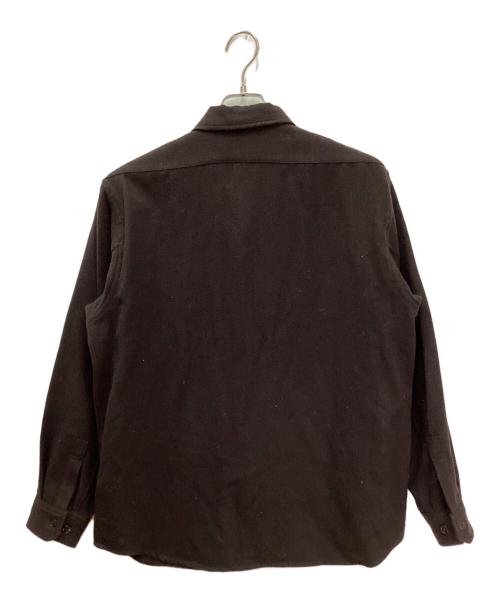 PHIGVEL MAKERS&CO（フィグベル）PHIGVEL MAKERS&CO (フィグベル) ウールBDシャツ ブラウン サイズ:2の古着・服飾アイテム