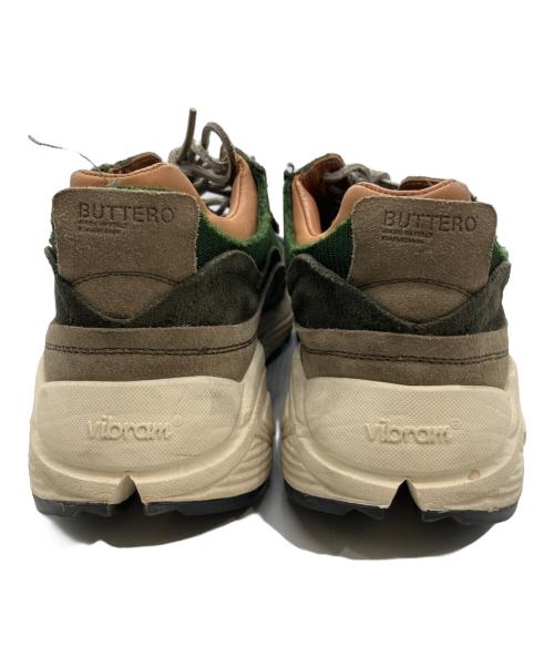 BUTTERO（ブッテロ）BUTTERO (ブッテロ) スウェードスニーカー グリーン サイズ:42の古着・服飾アイテム