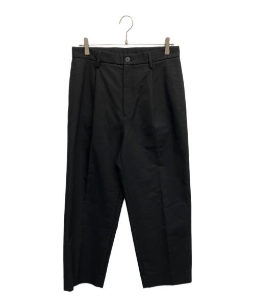 BEAUTY&YOUTH（ビューティーアンドユース）BEAUTY&YOUTH (ビューティーアンドユース) HI-LINE コットン スラックス ブラック サイズ:M 未使用品の古着・服飾アイテム