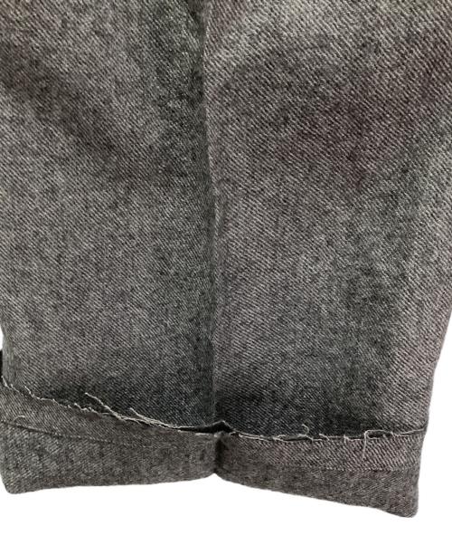 ANCELLM（アンセルム）ANCELLM (アンセルム) シュリンクウールワイドスラックス グレー サイズ:1 未使用品の古着・服飾アイテム