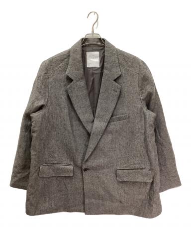 中古・古着通販】ANCELLM (アンセルム) SEMI-DOUBLE TAILORED JACKET