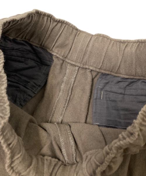 REVERBERATE（リバーバレイト）REVERBERATE (リバーバレイト) BELTED TOUSERS TYPE 3 ブラウン サイズ:Fの古着・服飾アイテム