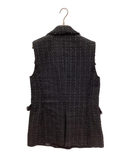 ARPEGE STORY（アルページュストーリー）Arpege story (アルページュストーリー) ツイードテーラージレ ブラック サイズ:1の古着・服飾アイテム