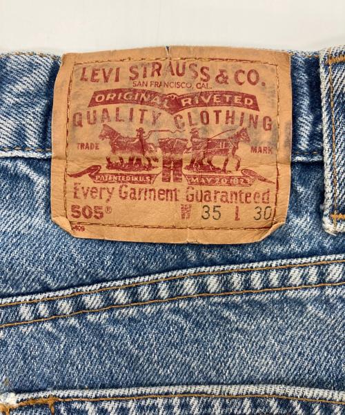 LEVI'S（リーバイス）LEVI'S (リーバイス) 505デニムパンツ インディゴ サイズ:W35×L30の古着・服飾アイテム