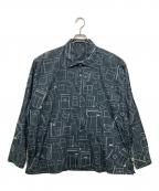 BEAMS×SSZビームス×エスエスズィー）の古着「POCKET zura SHIRT」｜グレー