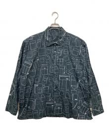 BEAMS×SSZ（ビームス×エスエスズィー）の古着「POCKET zura SHIRT」｜グレー