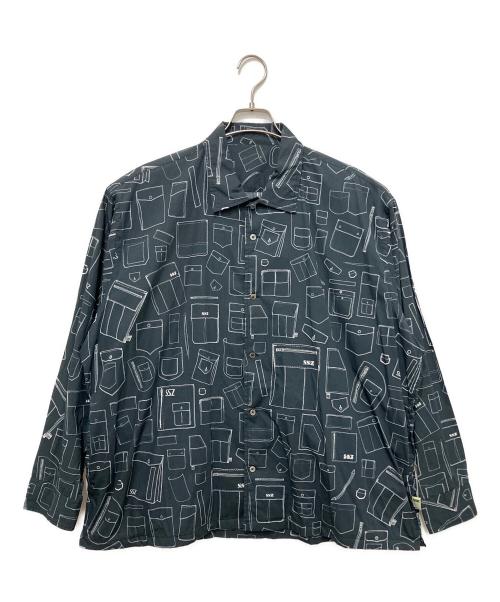 BEAMS（ビームス）BEAMS (ビームス) SSZ (エスエスズィー) POCKET zura SHIRT グレー サイズ:Sの古着・服飾アイテム
