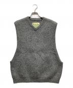 SSZ×BEAMSエスエスズィー×ビームス）の古着「モヘアベスト」｜グレー