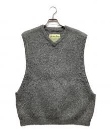 SSZ×BEAMS（エスエスズィー×ビームス）の古着「モヘアベスト」｜グレー
