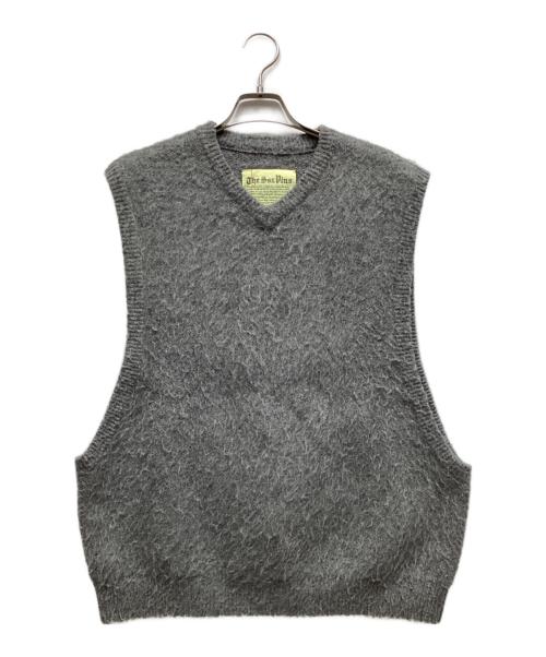 SSZ（エスエスズィー）SSZ (エスエスズィー) BEAMS (ビームス) モヘアベスト グレー サイズ:Mの古着・服飾アイテム