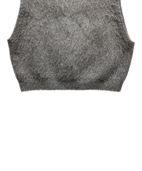 SSZ（エスエスズィー）SSZ (エスエスズィー) BEAMS (ビームス) モヘアベスト グレー サイズ:Mの古着・服飾アイテム