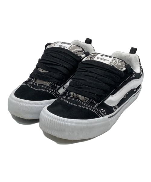 VANS（ヴァンズ）VANS (ヴァンズ) ローカットスニーカー ブラック×ホワイト サイズ:27cmの古着・服飾アイテム