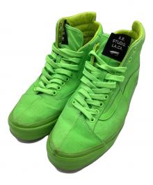 VANS（ヴァンズ）の古着「ハイカットスニーカー」｜黄緑