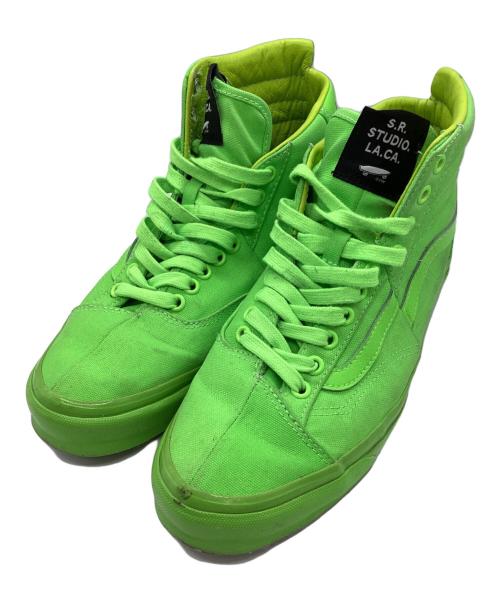 VANS（ヴァンズ）VANS (ヴァンズ) ハイカットスニーカー 黄緑 サイズ:26.5の古着・服飾アイテム