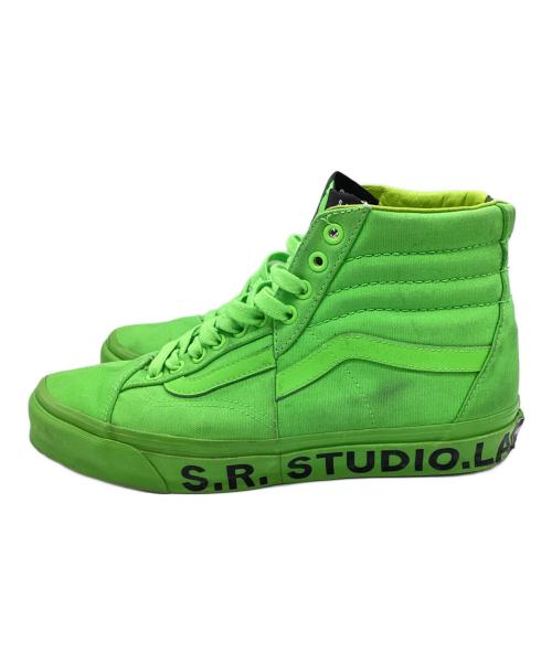 VANS（ヴァンズ）VANS (ヴァンズ) ハイカットスニーカー 黄緑 サイズ:26.5の古着・服飾アイテム