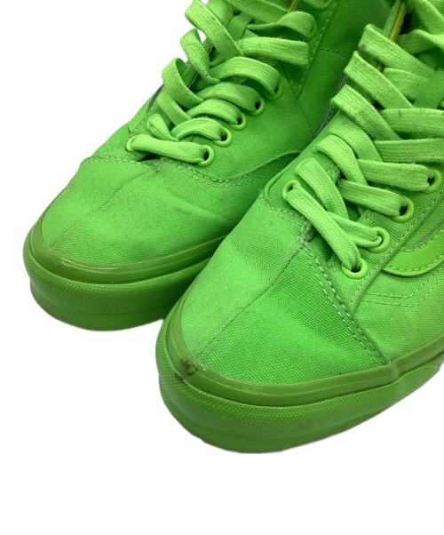 VANS（ヴァンズ）VANS (ヴァンズ) ハイカットスニーカー 黄緑 サイズ:26.5の古着・服飾アイテム
