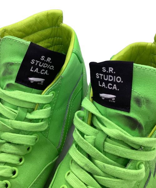 VANS（ヴァンズ）VANS (ヴァンズ) ハイカットスニーカー 黄緑 サイズ:26.5の古着・服飾アイテム