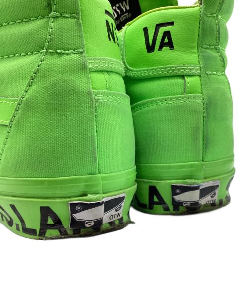 VANS（ヴァンズ）VANS (ヴァンズ) ハイカットスニーカー 黄緑 サイズ:26.5の古着・服飾アイテム