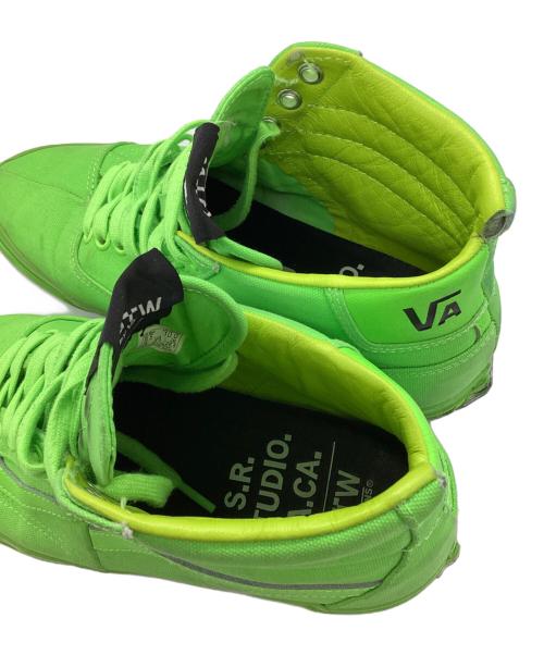 VANS（ヴァンズ）VANS (ヴァンズ) ハイカットスニーカー 黄緑 サイズ:26.5の古着・服飾アイテム