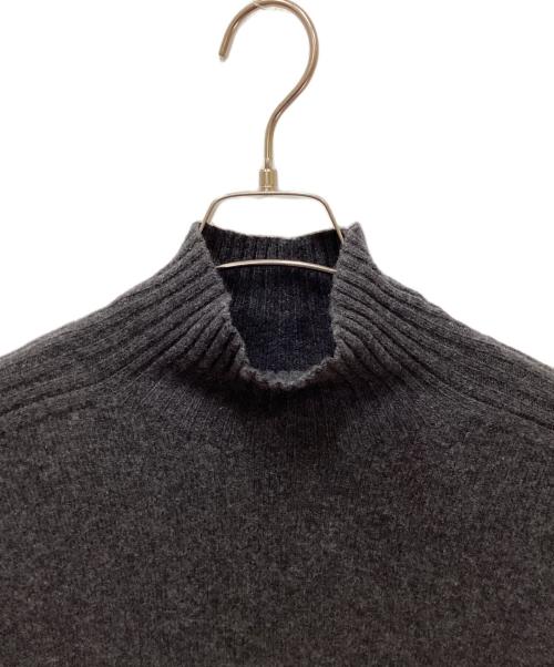 DEPAREILLE（デパリエ）DEPAREILLE (デパリエ) カシミヤ混タートルネックニット グレー サイズ:38の古着・服飾アイテム