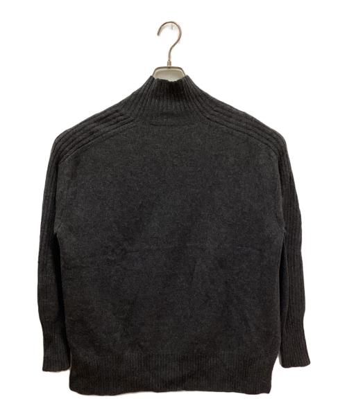DEPAREILLE（デパリエ）DEPAREILLE (デパリエ) カシミヤ混タートルネックニット グレー サイズ:38の古着・服飾アイテム