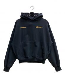 scuffers（スカッファー）の古着「Sign Hoodie」｜ネイビー