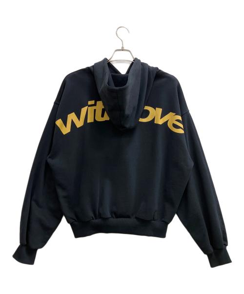 scuffers（スカッファー）scuffers (スカッファー) Sign Hoodie ネイビー サイズ:Mの古着・服飾アイテム
