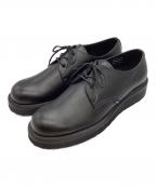 DESCENDANT×foot the coacherディセンダント×フットザコーチャー）の古着「DWU 3HOLE SHOES」｜ブラック