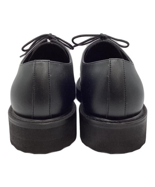 DESCENDANT（ディセンダント）DESCENDANT (ディセンダント) foot the coacher (フットザコーチャー) DWU 3HOLE SHOES ブラック サイズ:1の古着・服飾アイテム