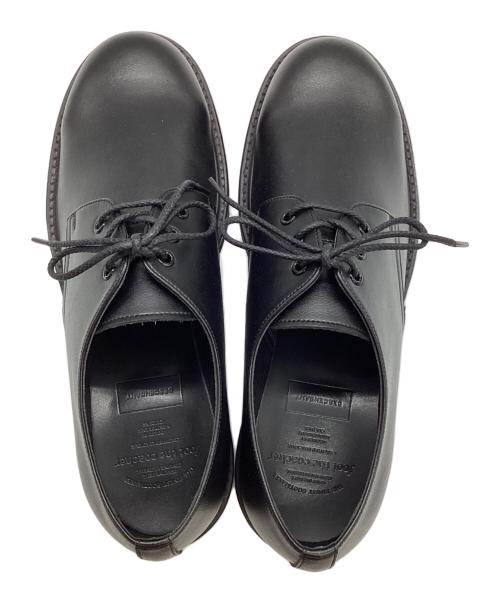 DESCENDANT（ディセンダント）DESCENDANT (ディセンダント) foot the coacher (フットザコーチャー) DWU 3HOLE SHOES ブラック サイズ:1の古着・服飾アイテム