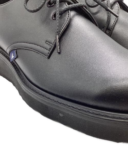 DESCENDANT（ディセンダント）DESCENDANT (ディセンダント) foot the coacher (フットザコーチャー) DWU 3HOLE SHOES ブラック サイズ:1の古着・服飾アイテム