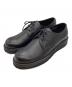 DESCENDANT（ディセンダント）の古着「DWU 3HOLE SHOES」｜ブラック