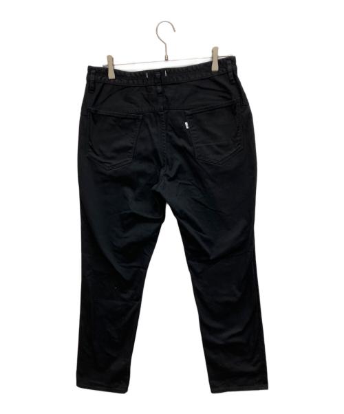 nonnative（ノンネイティブ）nonnative (ノンネイティブ) DWELLER 5P T-LEG JEANS 02 C／P WEAPON STRETCH　ストレッチパンツ ブラック サイズ:2の古着・服飾アイテム